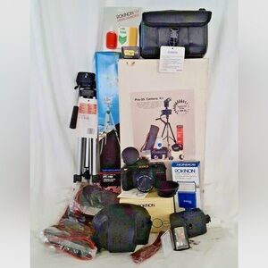 Vintage Camera Kit Photography equipment & Accessories ROKINON 3000e NIB